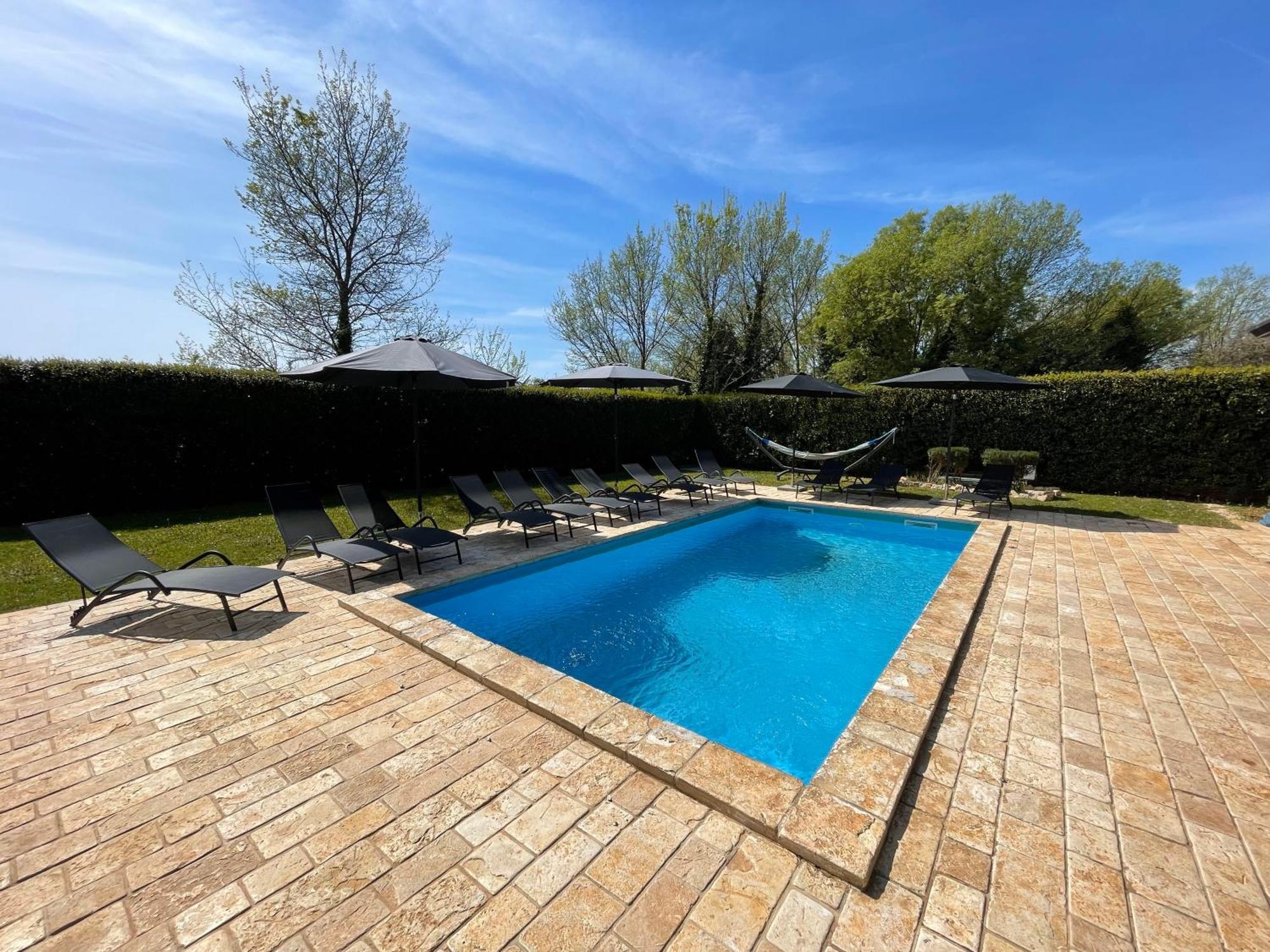 Villa Antonci-18, Pool, 3 Houses, Jacuzzi, Private Territory Antonci  Buitenkant foto